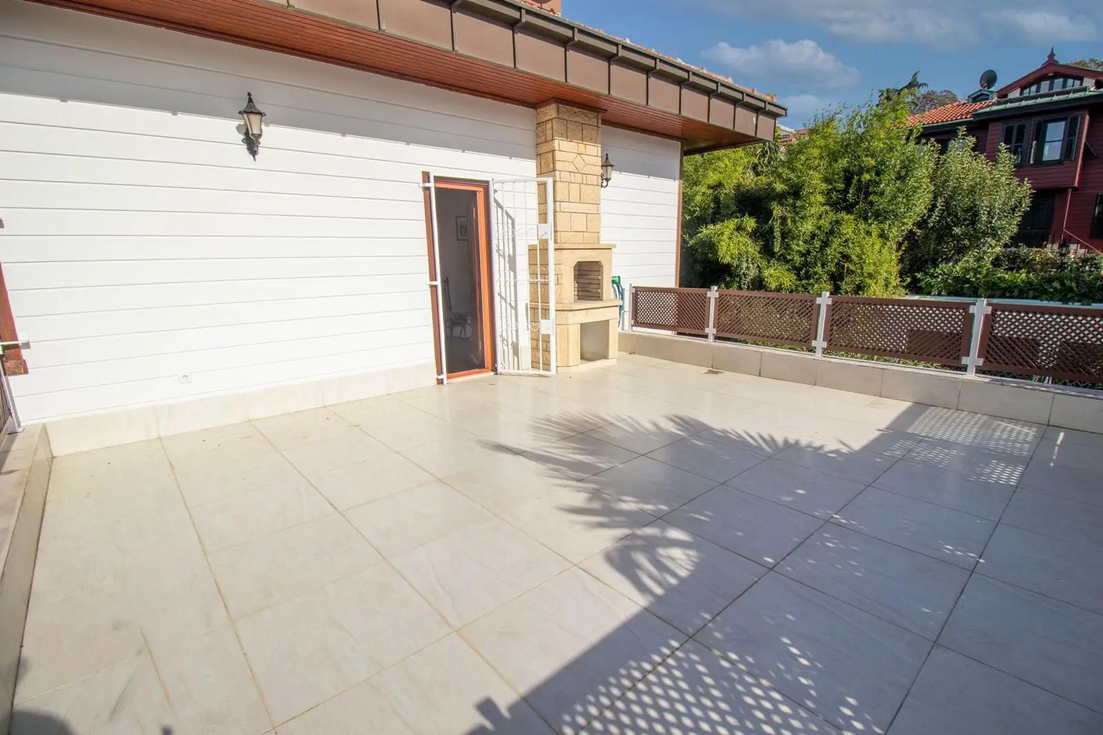 Spacious terrace